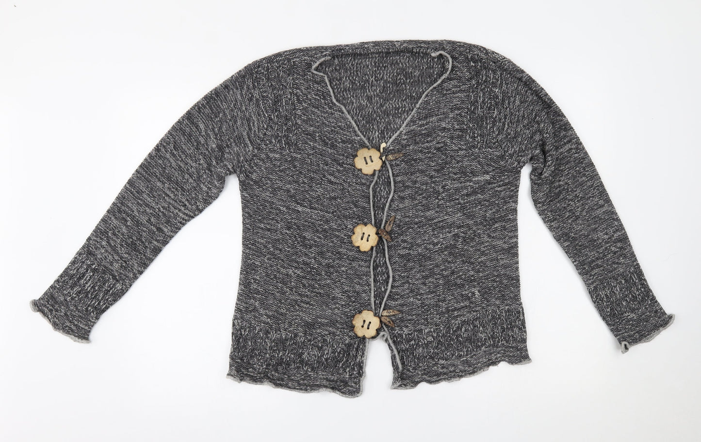 jasmine Womens Grey   Cardigan Jumper One Size