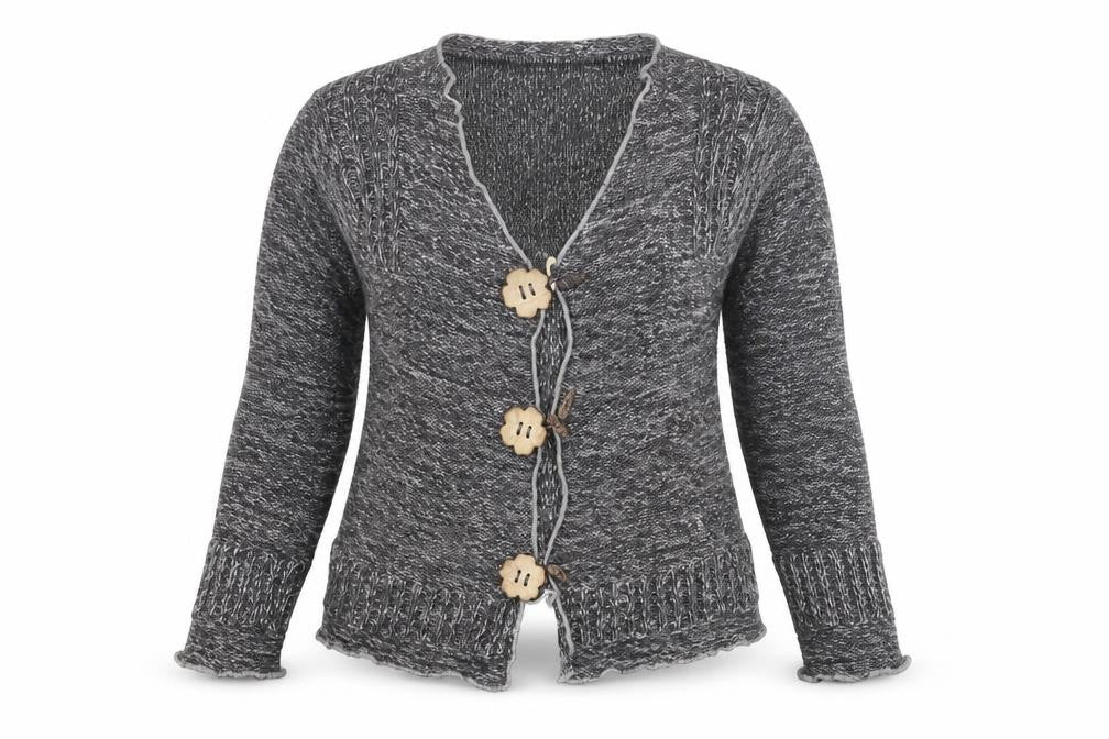 jasmine Womens Grey   Cardigan Jumper One Size
