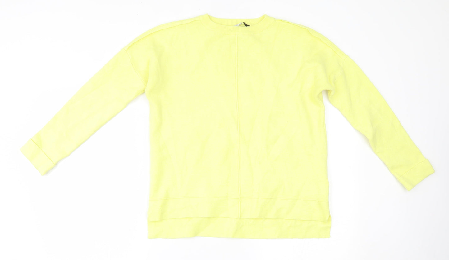 NEXT Womens Yellow   Pullover Jumper Size 10  - iridescent