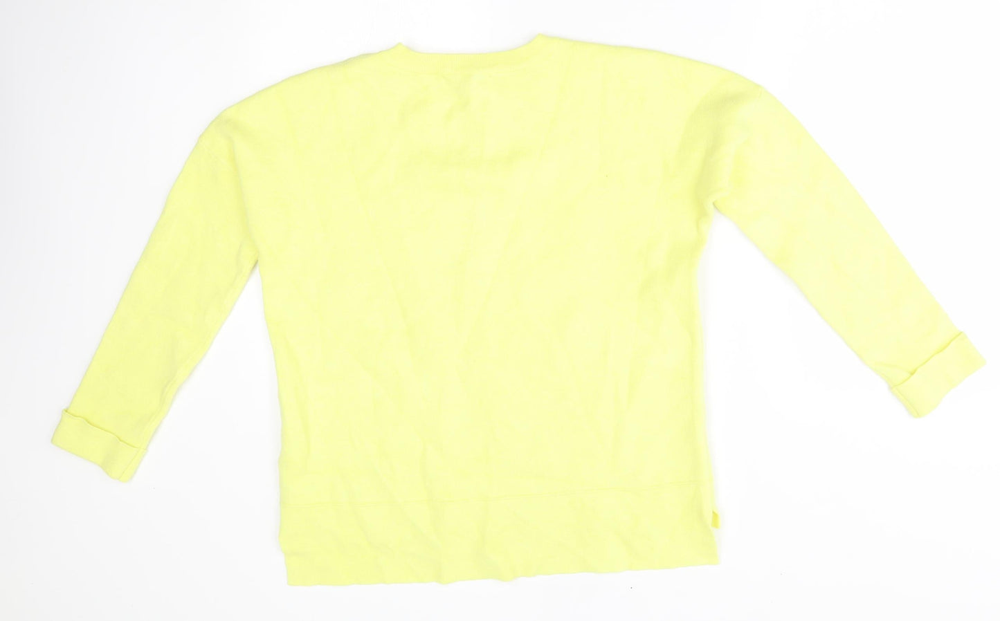 NEXT Womens Yellow   Pullover Jumper Size 10  - iridescent