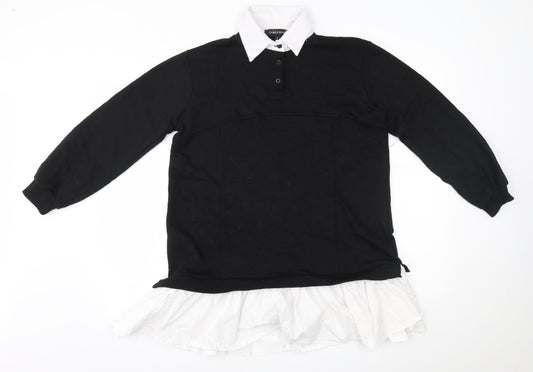 cameo rose Womens Black   Pullover Jumper Size S