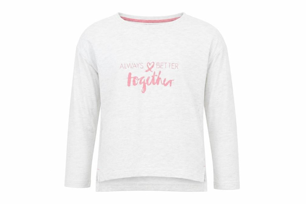 Lily & dan Girls Grey   Pullover Jumper Size 10-11 Years