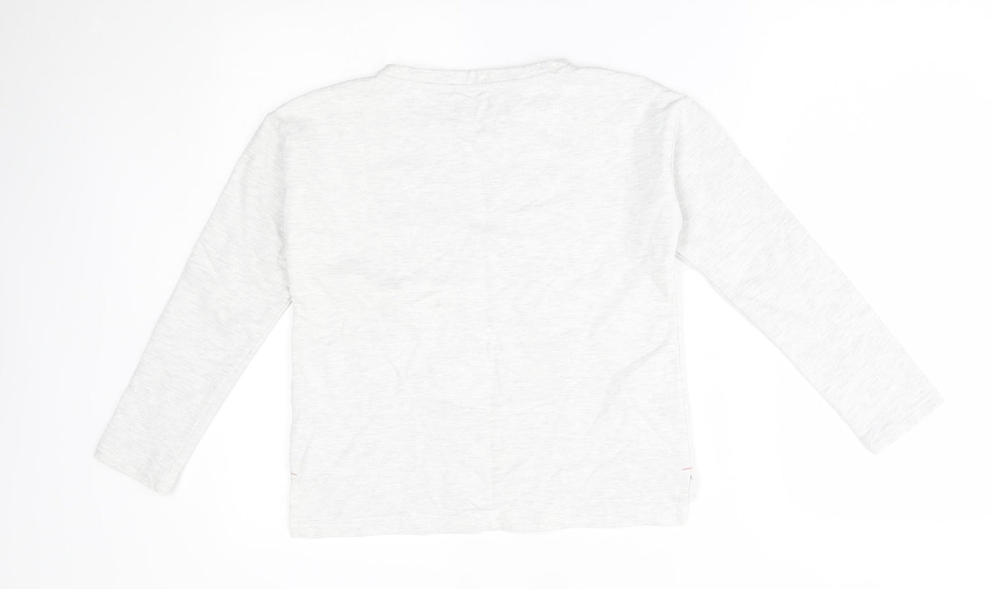 Lily & dan Girls Grey   Pullover Jumper Size 10-11 Years