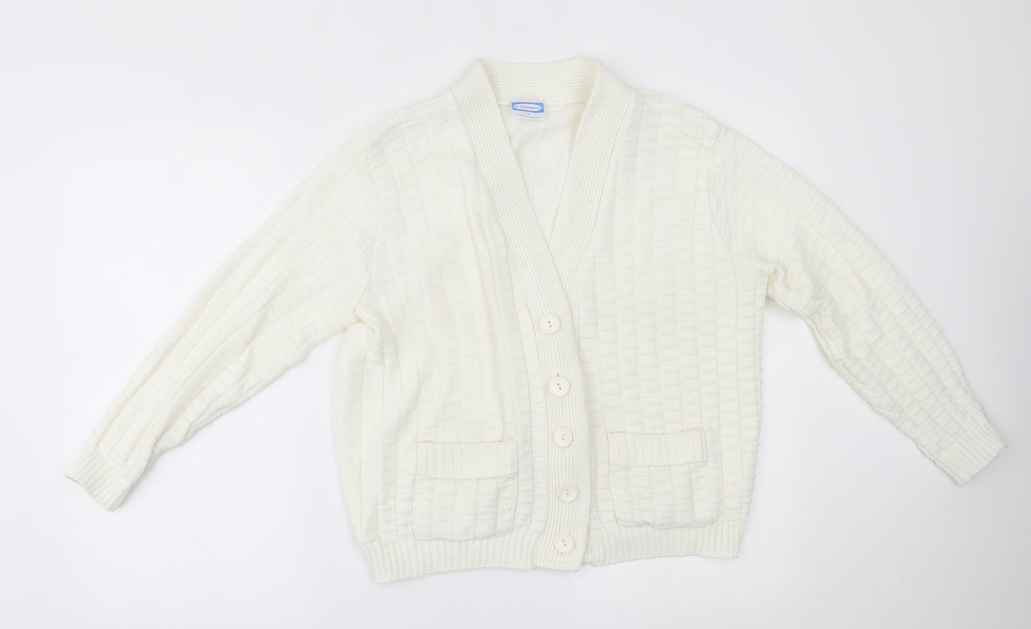 St Catherine Womens Ivory   Cardigan Jumper Size L