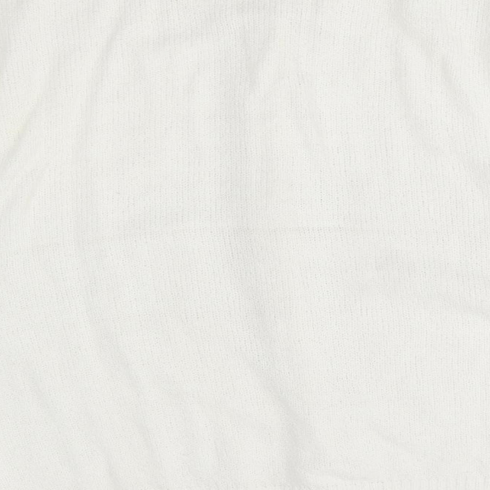 nuggets Womens White   Cardigan Jumper Size M