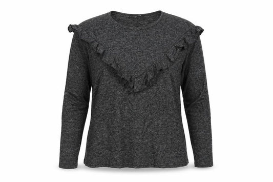 New Look Womens Grey   Basic T-Shirt Size S