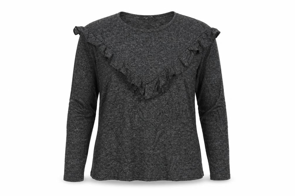 New Look Womens Grey   Basic T-Shirt Size S