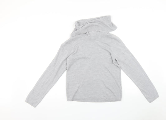 Marks and Spencer Womens Grey   Pullover Jumper Size 8