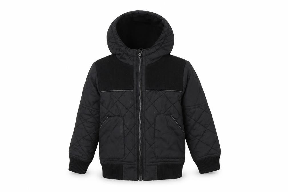 Matalan Boys Black   Basic Coat Coat Size 3 Years