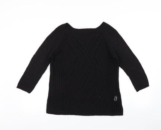 Atmosphere Womens Black   Pullover Jumper Size 10
