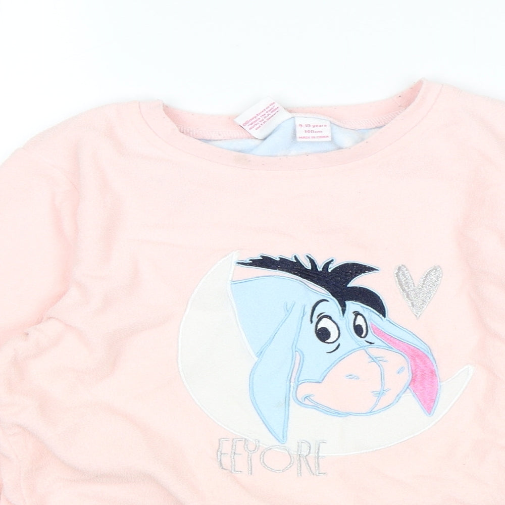 Y.D Girls Pink   Top Pyjama Top Size 9-10 Years  - Eeyore