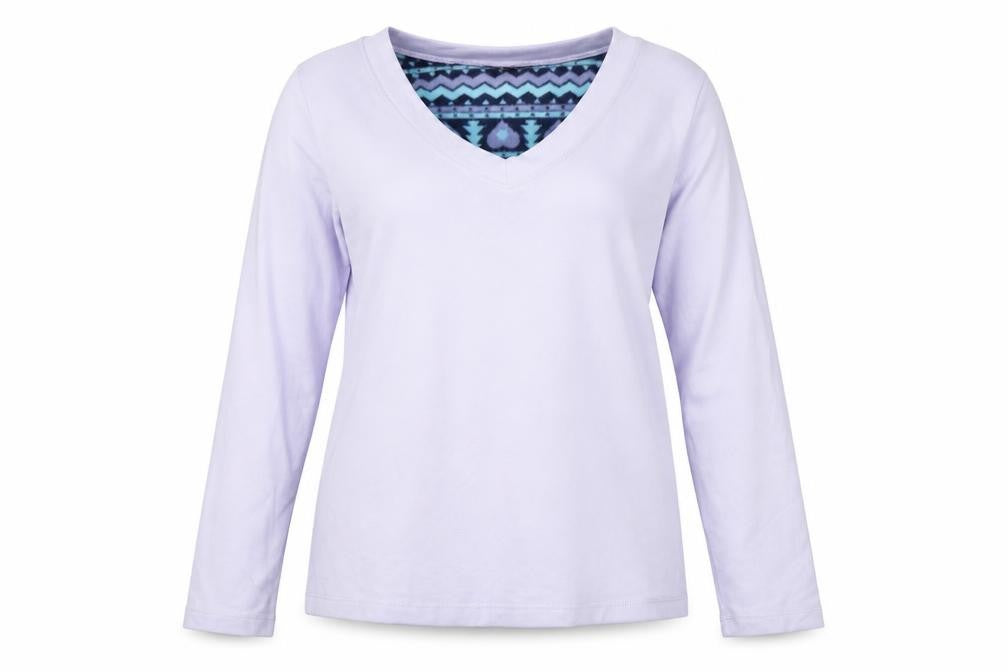 Fabulous Womens Purple   Top Pyjama Top Size 6