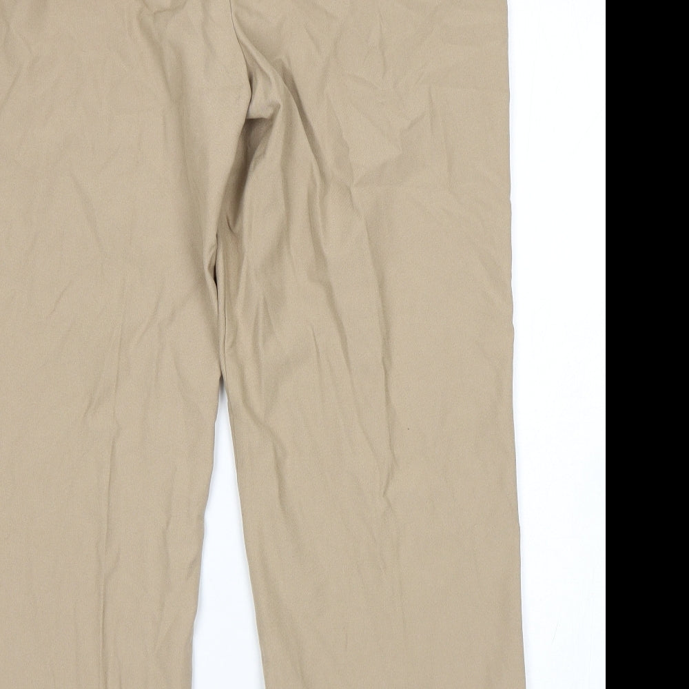 Essentials Womens Beige   Trousers  Size 18 L26 in