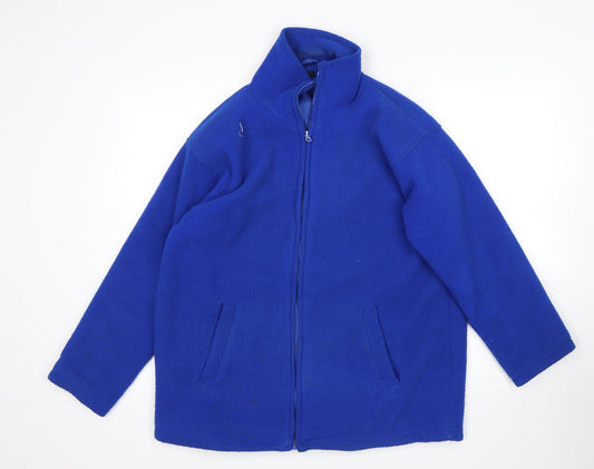 Preworn Mens Blue   Full Zip Sweatshirt Size S