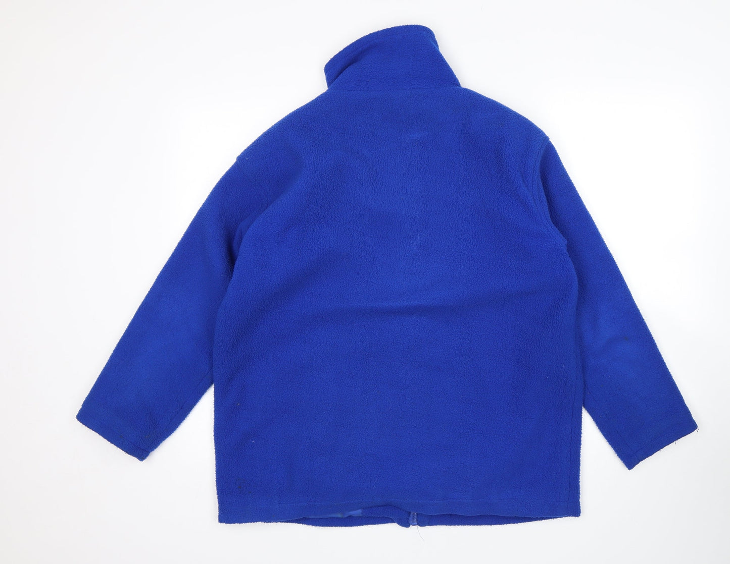 Preworn Mens Blue   Full Zip Sweatshirt Size S