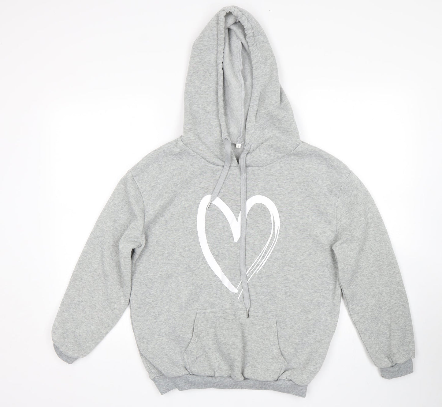 SheIn Womens Grey   Pullover Hoodie Size S