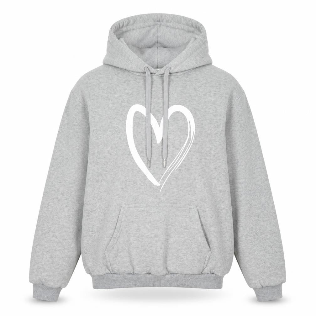 SheIn Womens Grey   Pullover Hoodie Size S