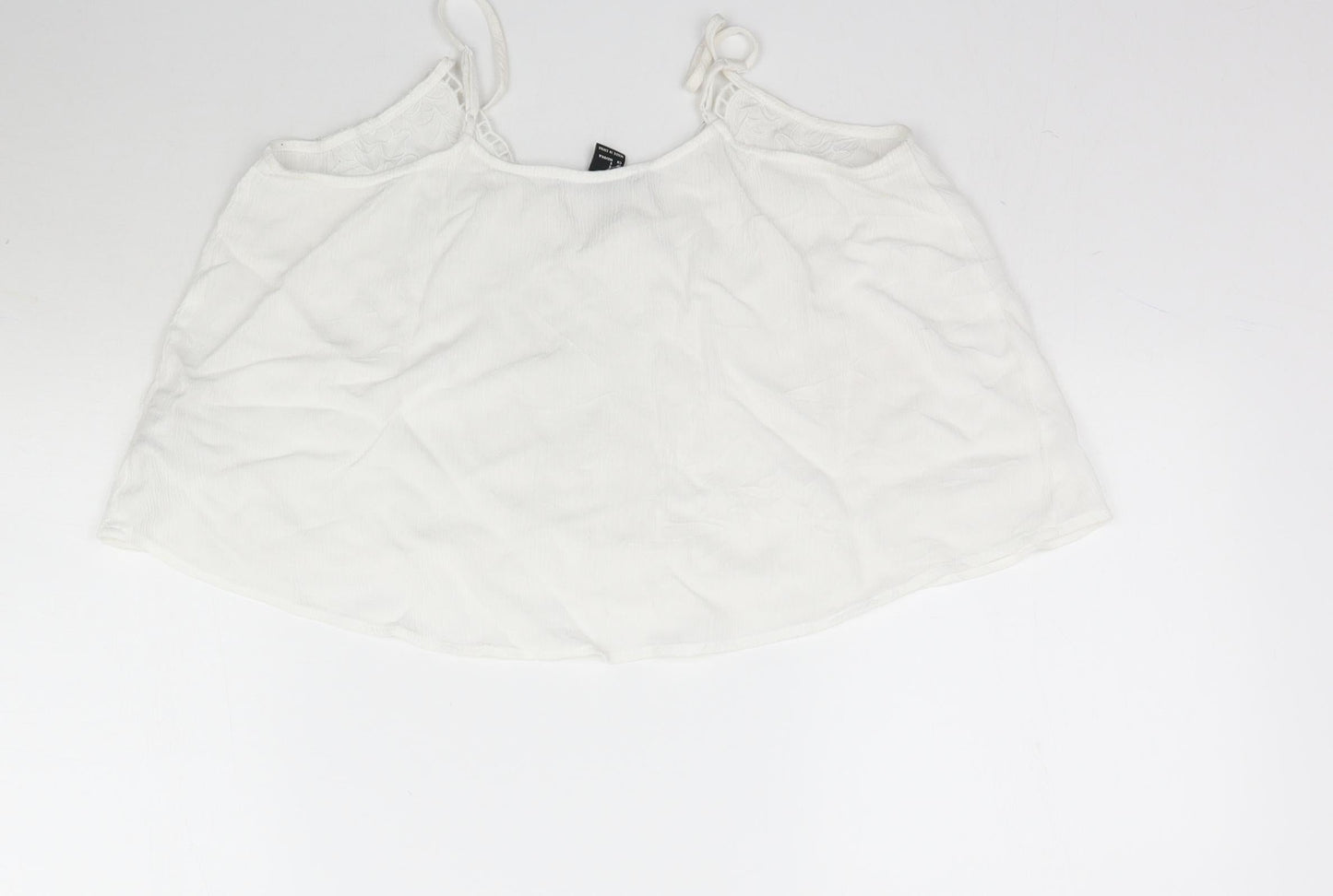FOREVER 21 Womens White   Camisole Blouse Size S