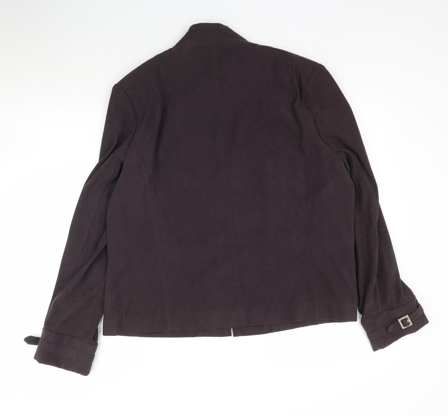 Mia Moda Womens Brown   Jacket  Size 20