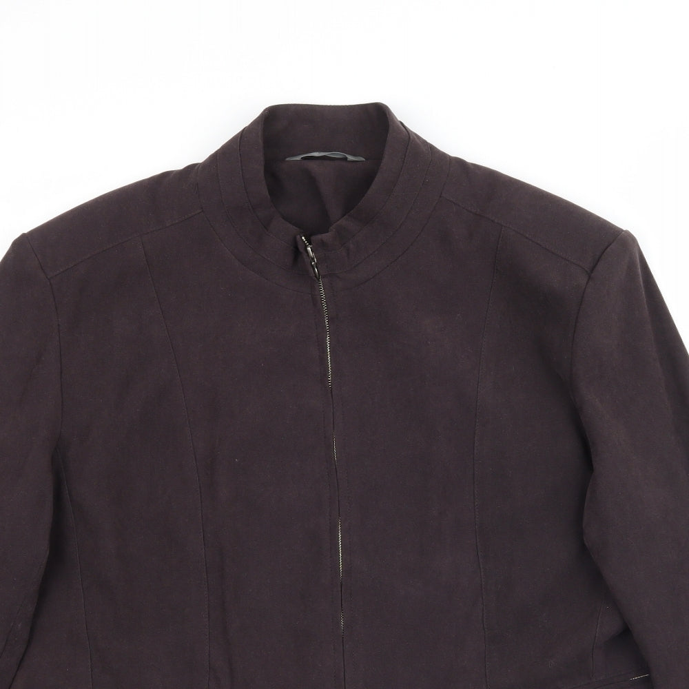 Mia Moda Womens Brown   Jacket  Size 20