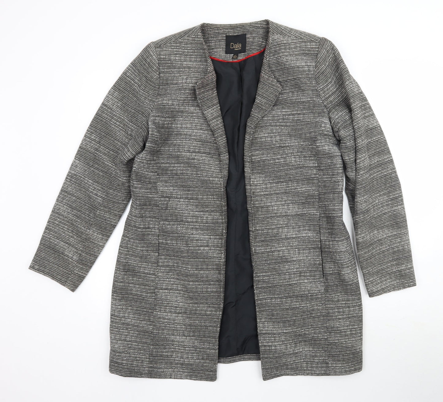 Dalia Womens Grey   Jacket Blazer Size L