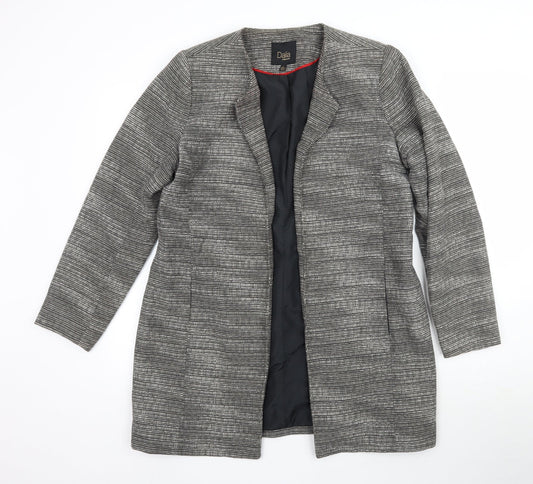 Dalia Womens Grey   Jacket Blazer Size L