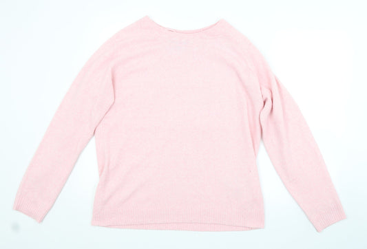 VERO MODA Womens Pink   Pullover Jumper Size XL