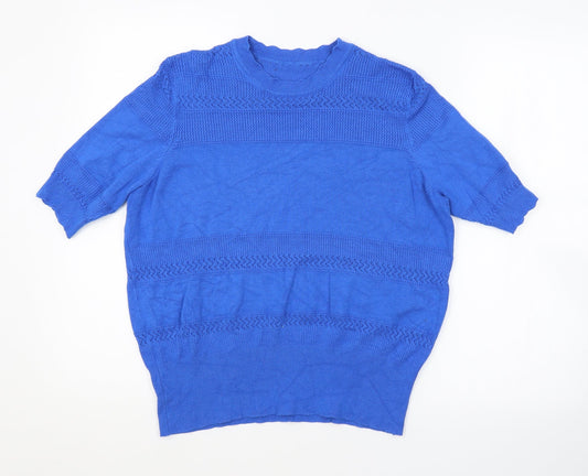 Preworn Womens Blue   Pullover Jumper