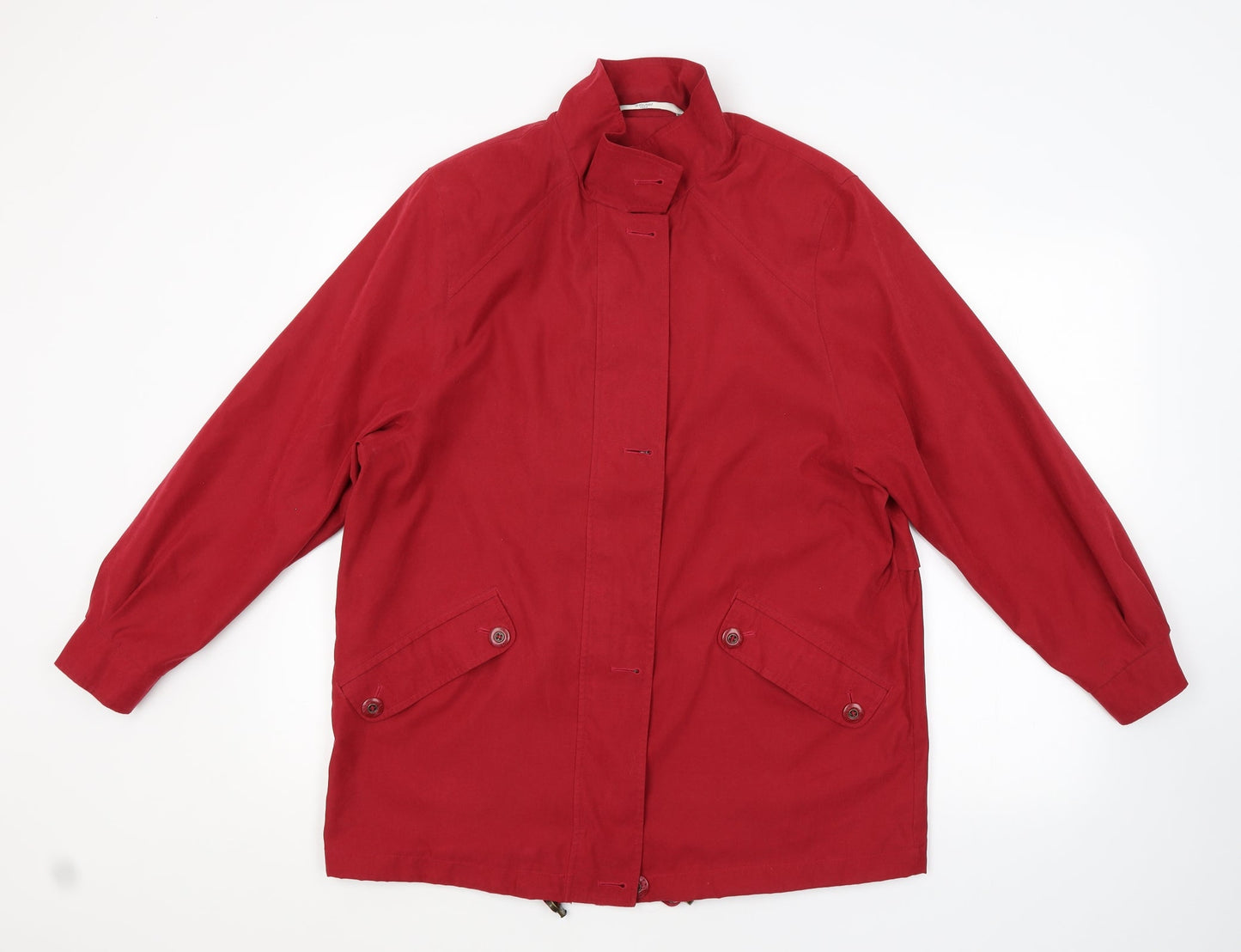 M&S Womens Red   Jacket  Size 10
