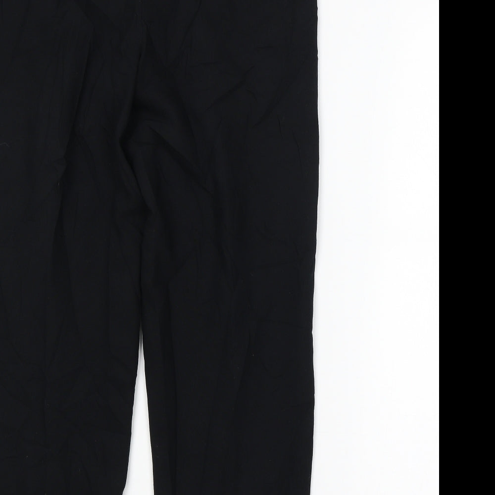 Hamells Womens Black   Trousers  Size 14 L26 in