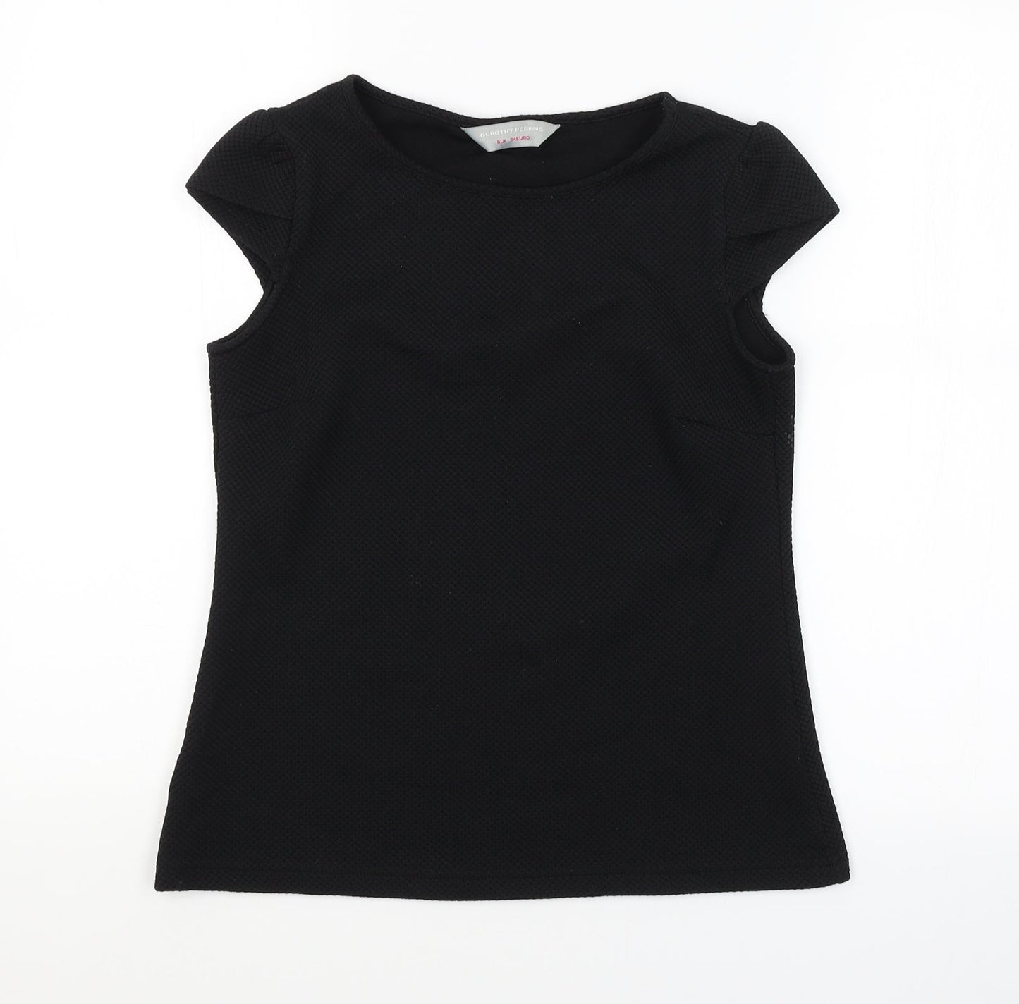 Dorothy Perkins Womens Black   Basic Blouse Size 6