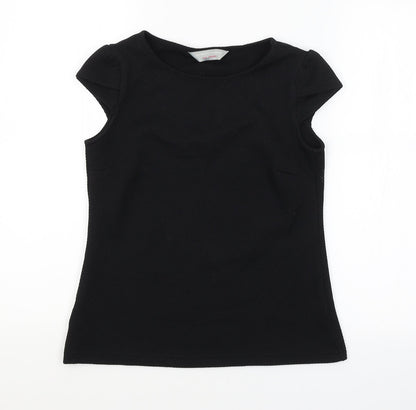 Dorothy Perkins Womens Black   Basic Blouse Size 6