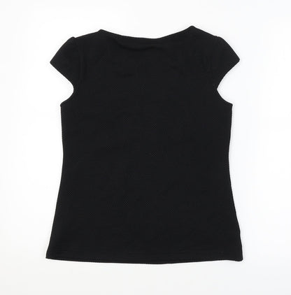 Dorothy Perkins Womens Black   Basic Blouse Size 6