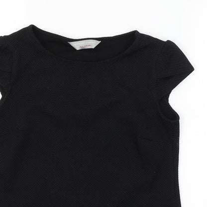 Dorothy Perkins Womens Black   Basic Blouse Size 6