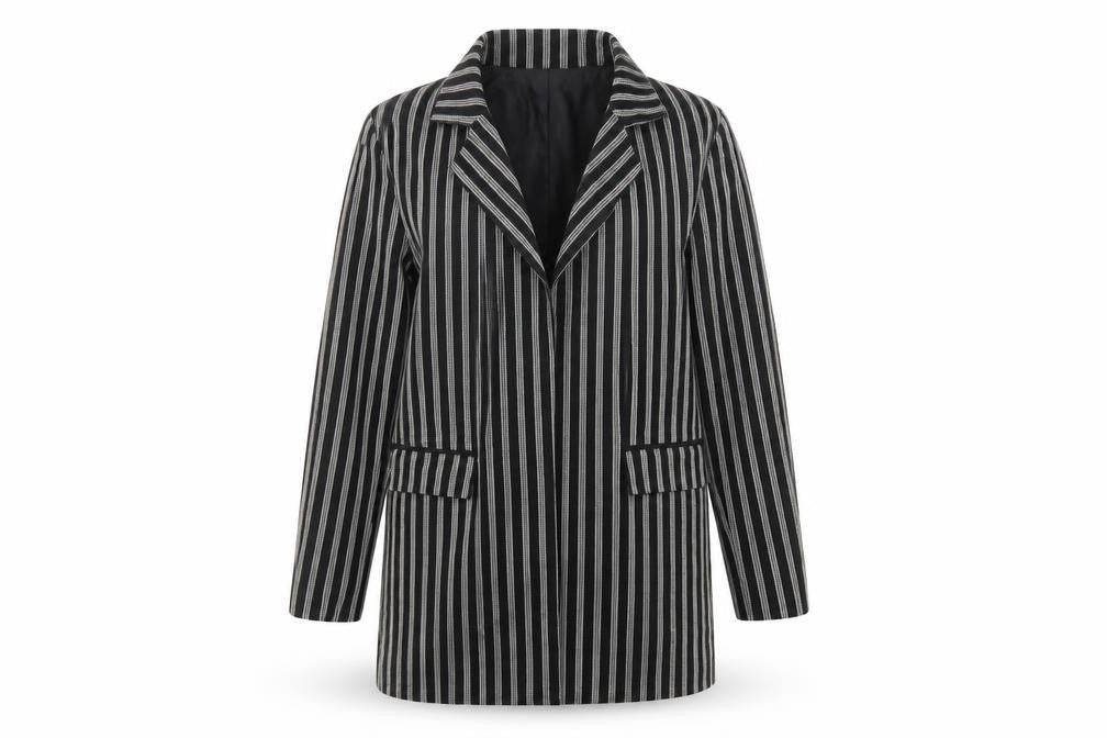 COVENT GARDEN Womens Multicoloured Striped  Jacket Blazer Size 12
