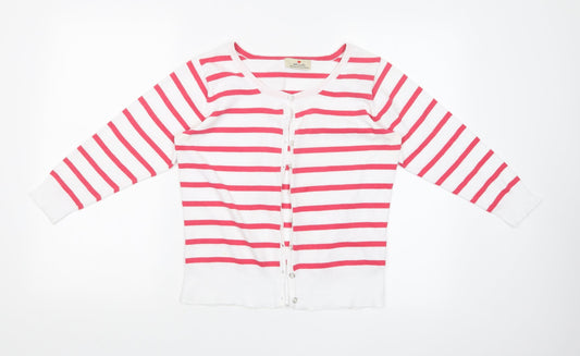 Atmosphere Womens Multicoloured Striped  Cardigan Jumper Size 14