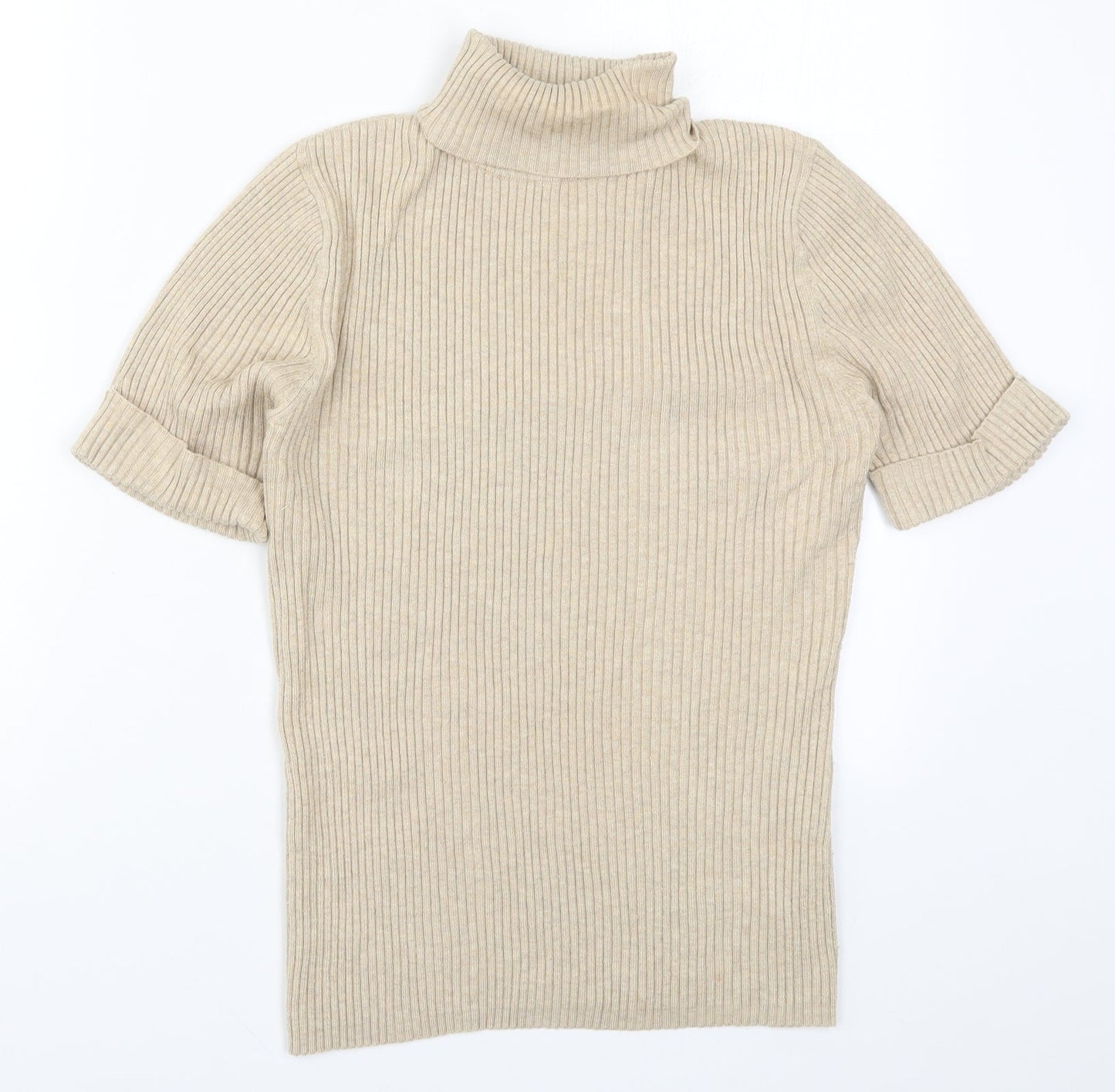 BHS Boys Beige  Knit Pullover Jumper Size 12 Years