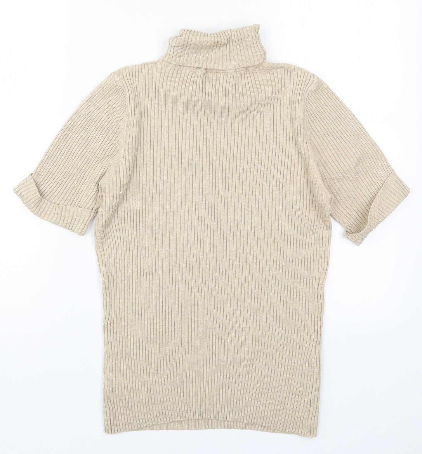 BHS Boys Beige  Knit Pullover Jumper Size 12 Years