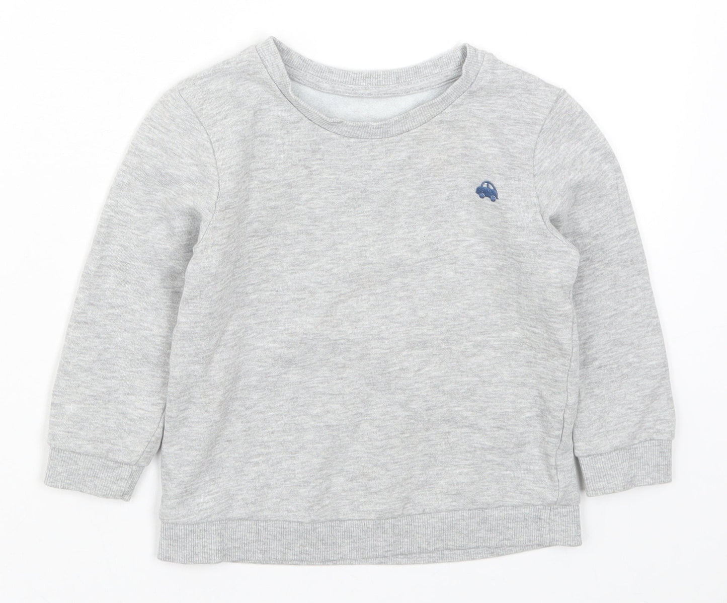 Matalan Boys Grey   Pullover Sweatshirt Size 2-3 Years