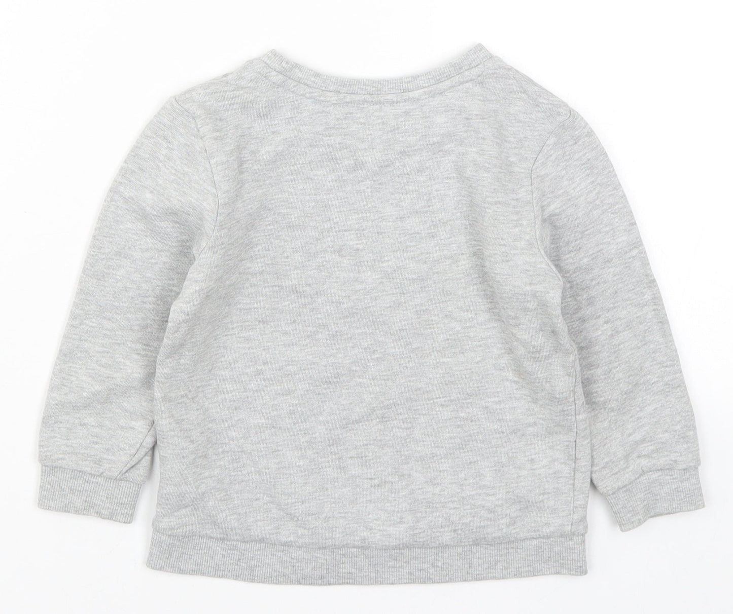 Matalan Boys Grey   Pullover Sweatshirt Size 2-3 Years