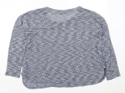 Atmosphere Womens Blue  Knit Pullover Jumper Size 12