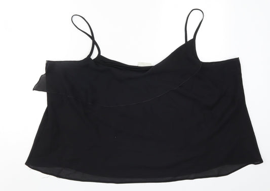 essence Womens Black   Basic Tank Size 30