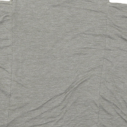 Zara Womens Grey   Basic T-Shirt Size S