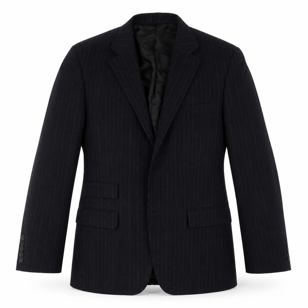 Taylor & Reece Mens Beige Striped  Jacket Suit Jacket Size L