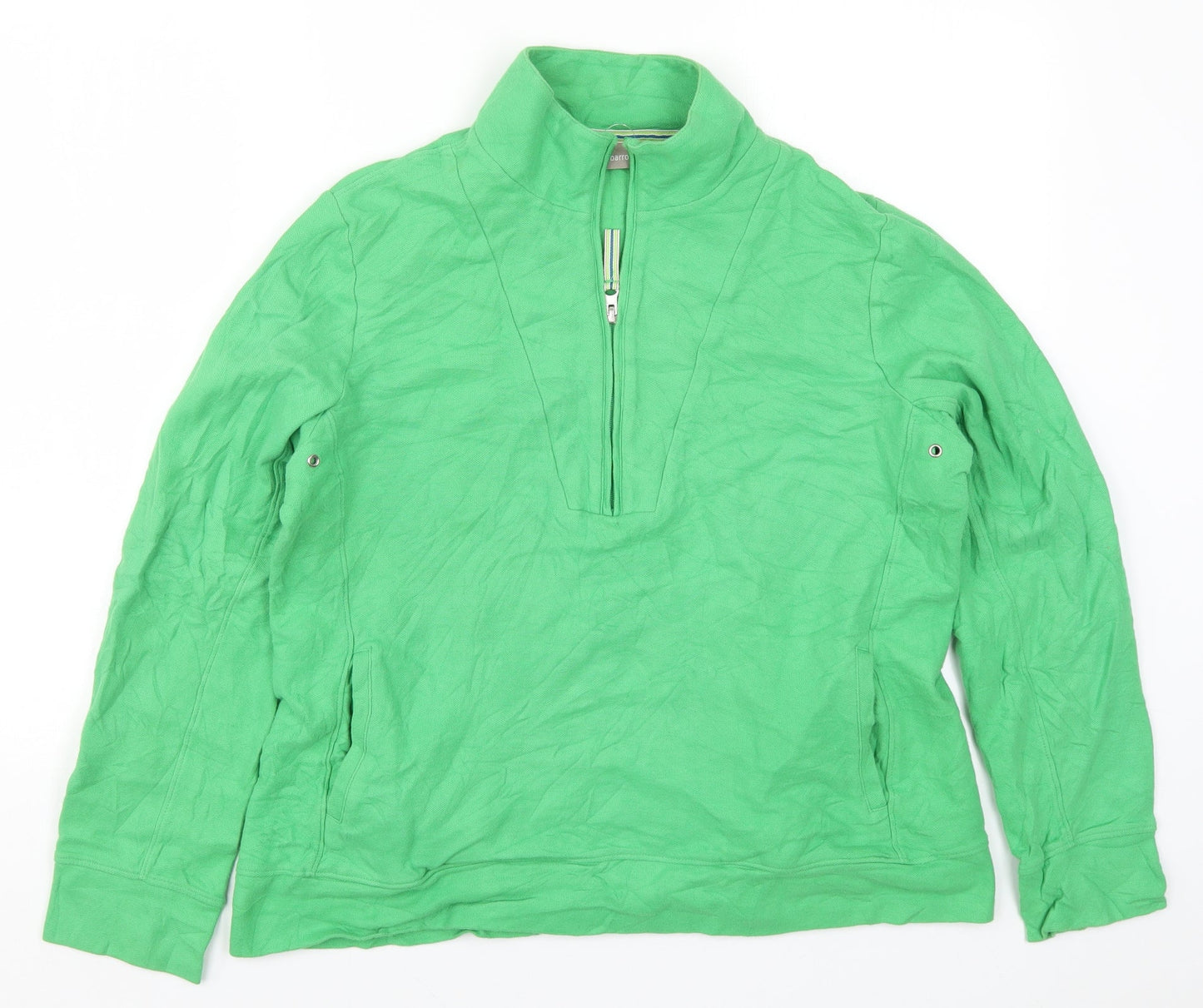 Croft & Barrow Womens Green   Basic T-Shirt Size L