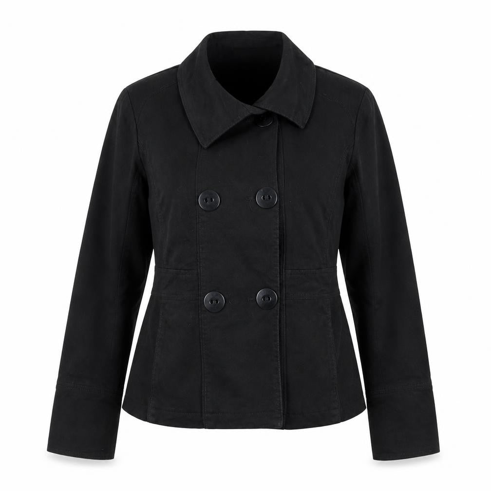 Evie Womens Black   Jacket Coat Size 16
