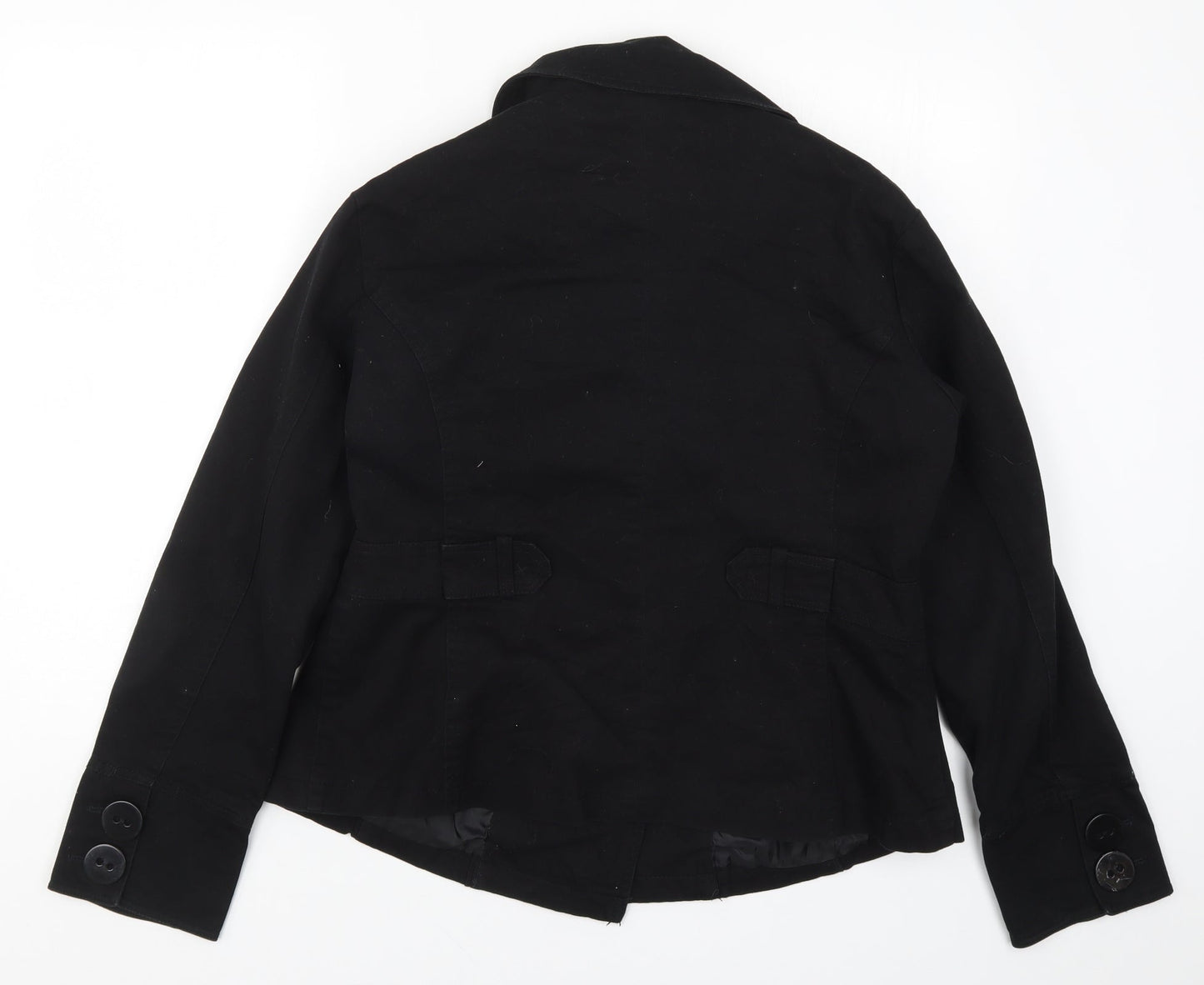 Evie Womens Black   Jacket Coat Size 16