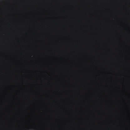 Evie Womens Black   Jacket Coat Size 16