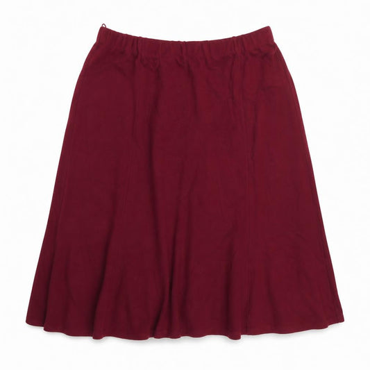 Preworn Womens Pink   Skater Skirt Size 31 in