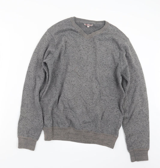 essentiel Mens Grey   Pullover Jumper Size L